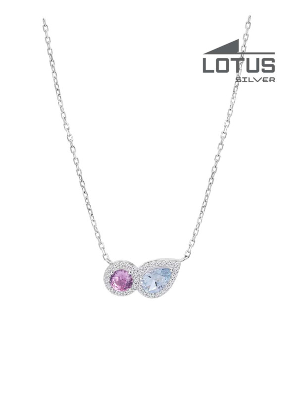 LOTUS SILVER NECKLACE